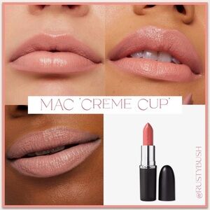 MAC ‘Creme Cup’ M·A·Cximal Sleek Satin Lipstick